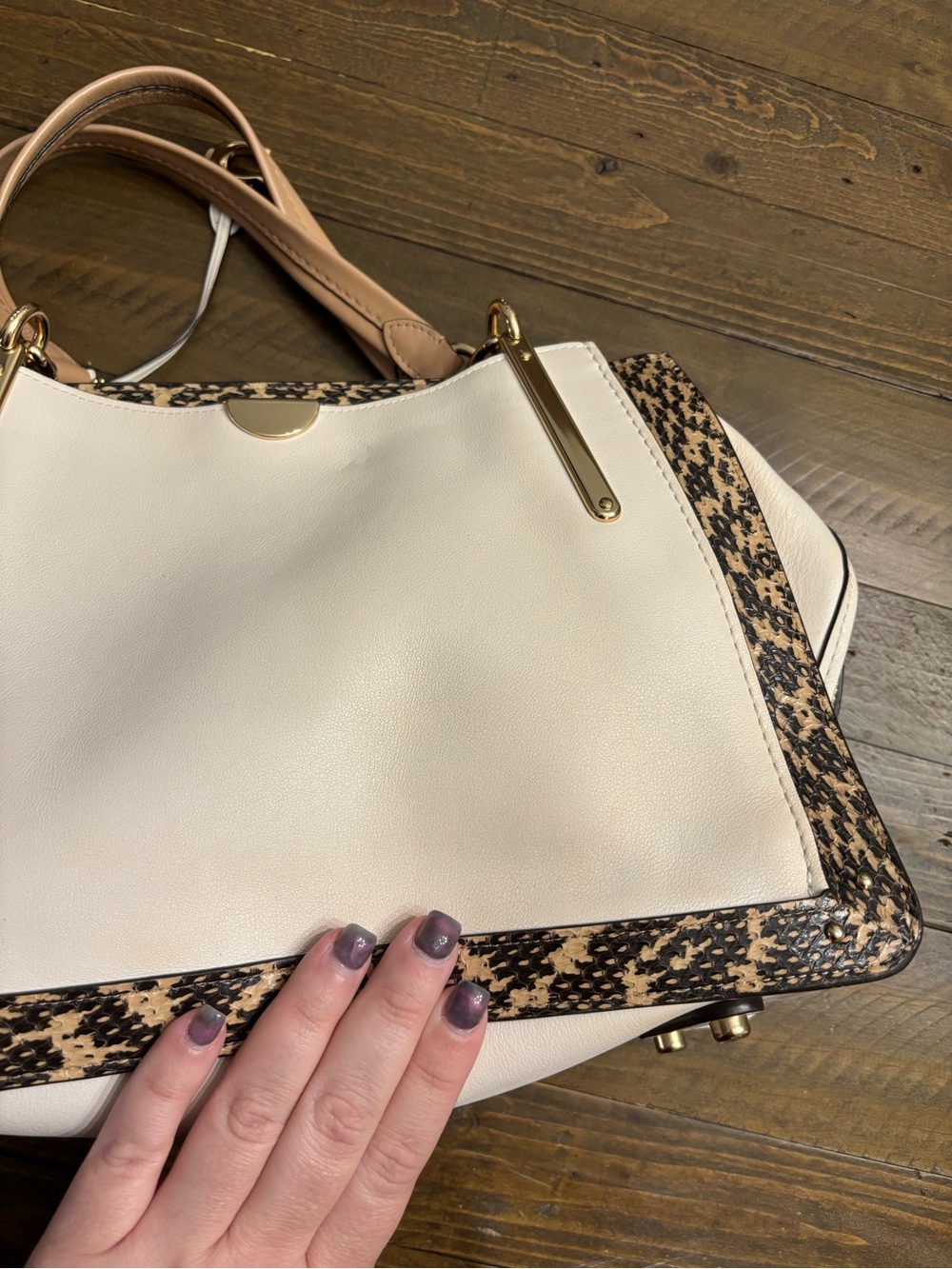 Coach Dreamer 36 in Colorblock with Snake Detail - Picture 9 of 16